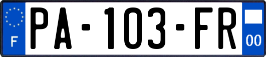 PA-103-FR