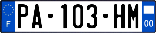 PA-103-HM