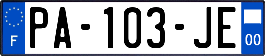 PA-103-JE