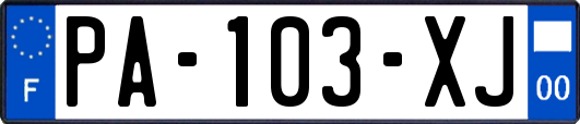 PA-103-XJ