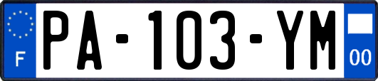 PA-103-YM