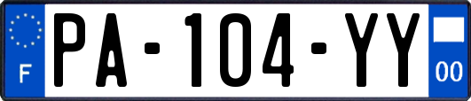 PA-104-YY