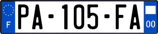PA-105-FA