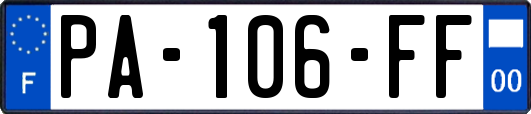 PA-106-FF