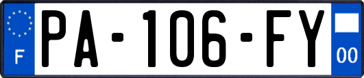 PA-106-FY