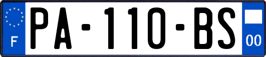 PA-110-BS