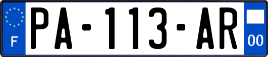 PA-113-AR