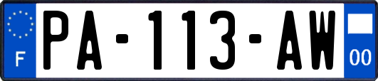 PA-113-AW