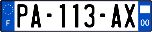 PA-113-AX