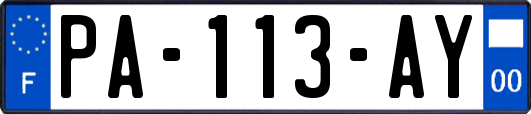 PA-113-AY