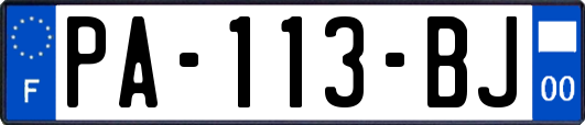 PA-113-BJ