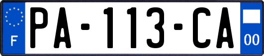 PA-113-CA