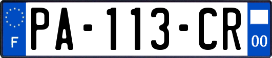 PA-113-CR