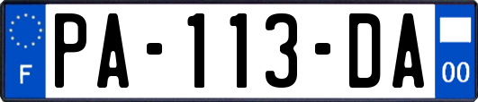 PA-113-DA