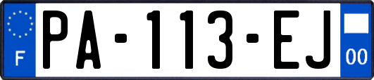 PA-113-EJ