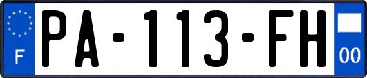 PA-113-FH