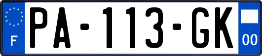 PA-113-GK