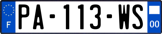 PA-113-WS