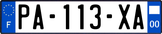 PA-113-XA