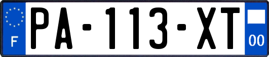 PA-113-XT