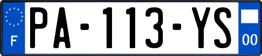 PA-113-YS
