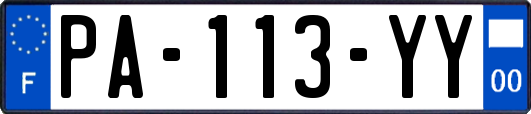 PA-113-YY
