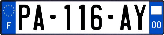 PA-116-AY