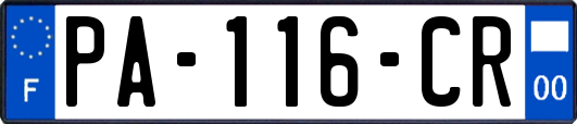 PA-116-CR