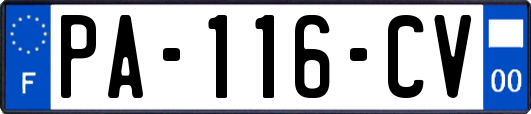 PA-116-CV