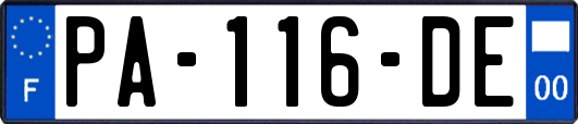 PA-116-DE