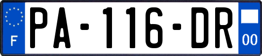 PA-116-DR