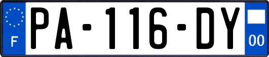 PA-116-DY