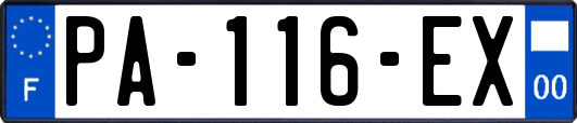 PA-116-EX