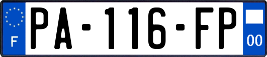 PA-116-FP