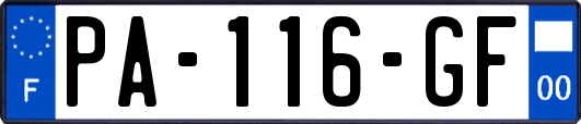 PA-116-GF