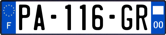 PA-116-GR