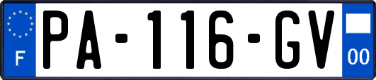 PA-116-GV