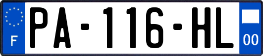 PA-116-HL