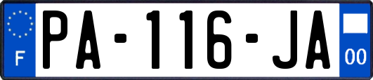 PA-116-JA