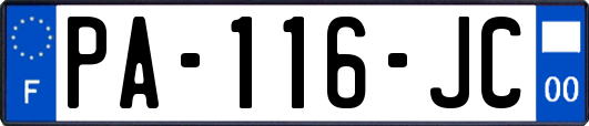 PA-116-JC