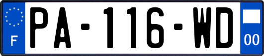 PA-116-WD