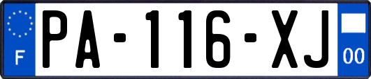 PA-116-XJ