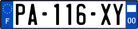 PA-116-XY