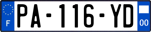 PA-116-YD