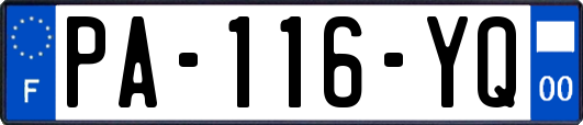 PA-116-YQ