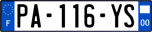 PA-116-YS