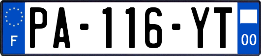 PA-116-YT