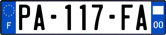 PA-117-FA