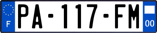 PA-117-FM