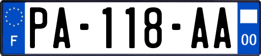 PA-118-AA